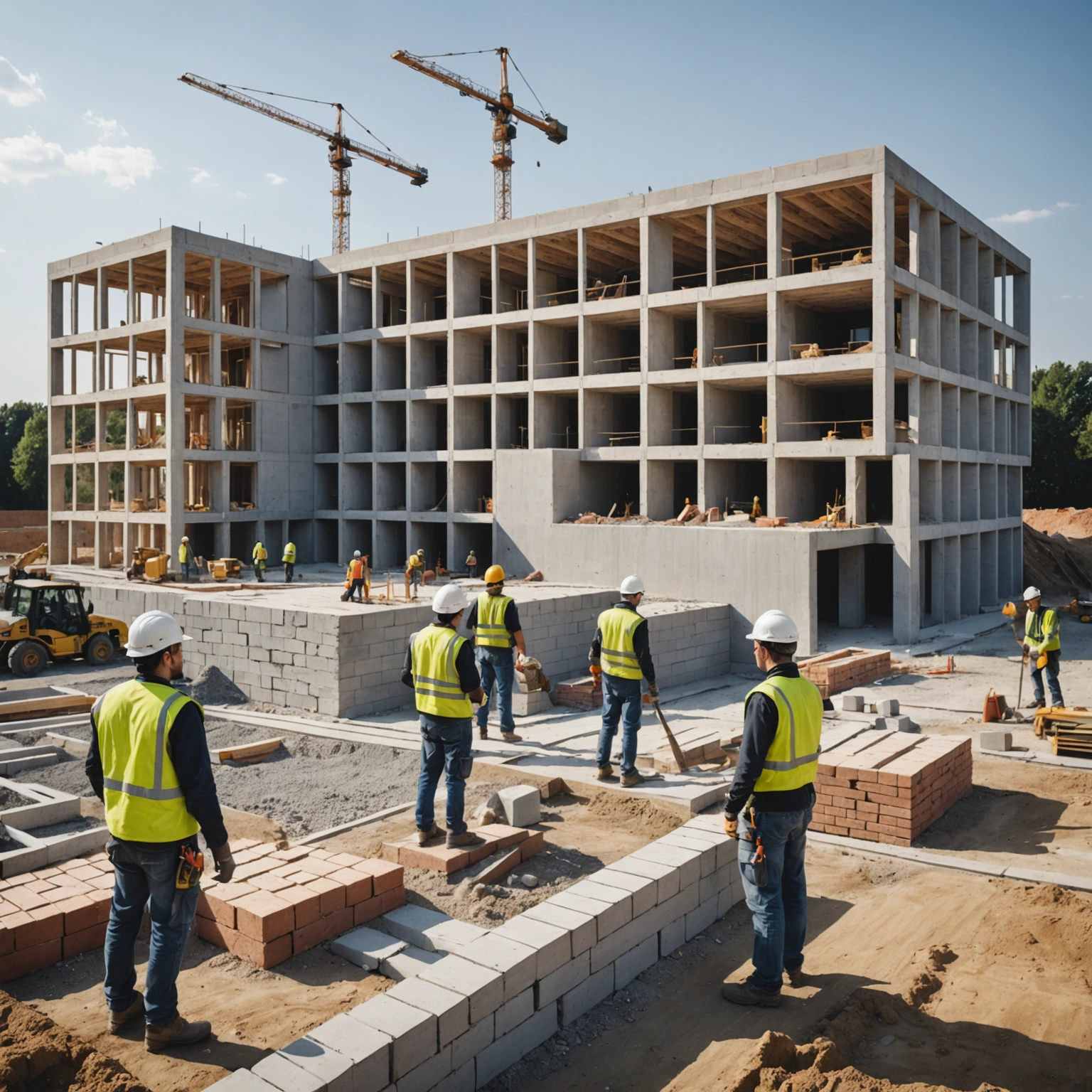 Искусство строительства: от выбора материалов до благоустройства участка