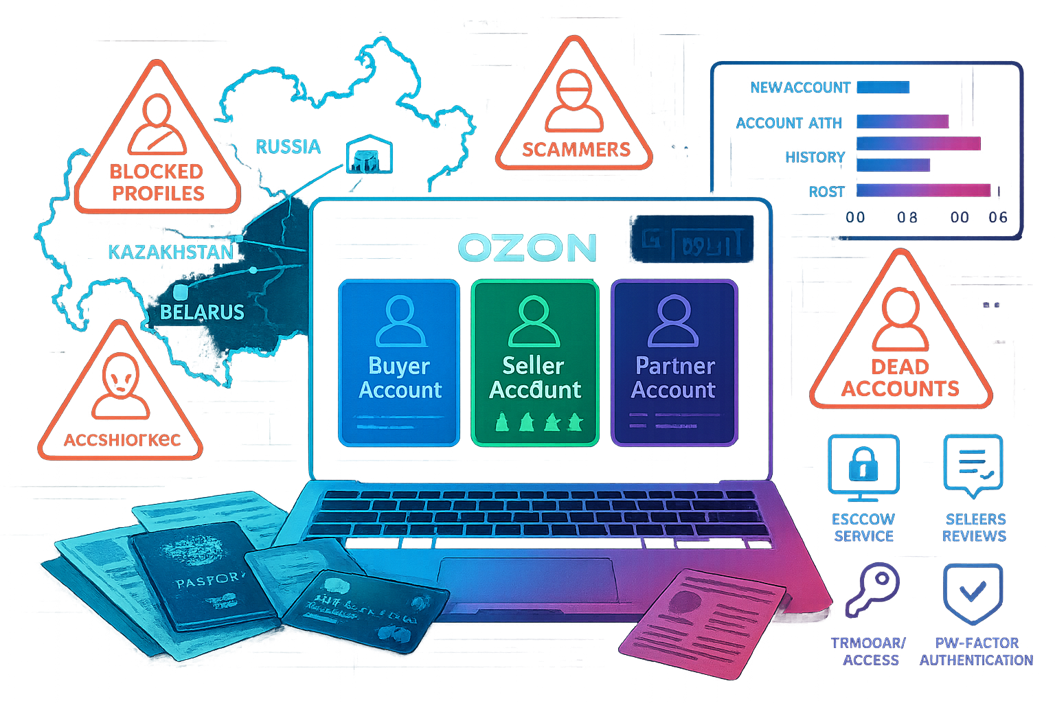 Как выбрать и купить аккаунт Ozon: инструкция по продаже, использованию и преимуществам для различных регионов